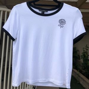 Forever 21 Cropped T-shirt